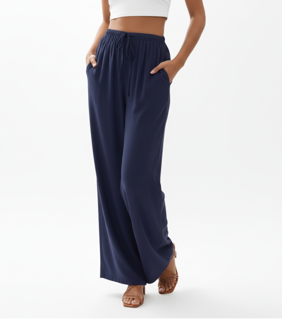 Ocean Flow Pants - Royal blue