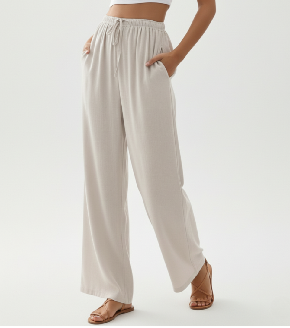 Ocean Flow Pants - Vanilla