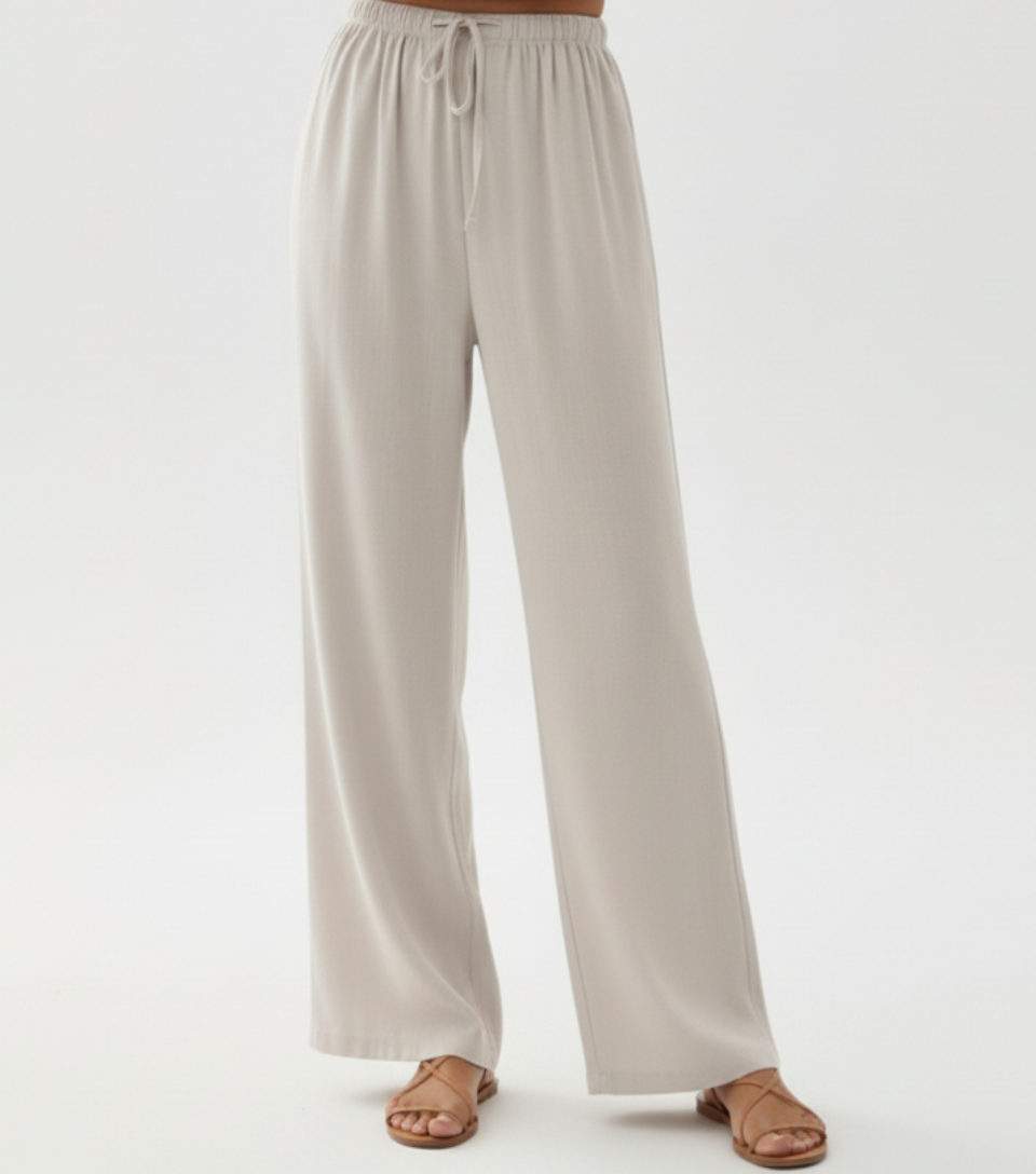 Ocean Flow Pants - Vanilla