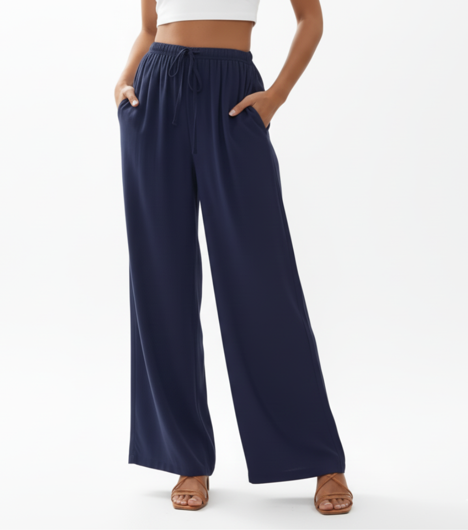 Ocean Flow Pants - Royal blue