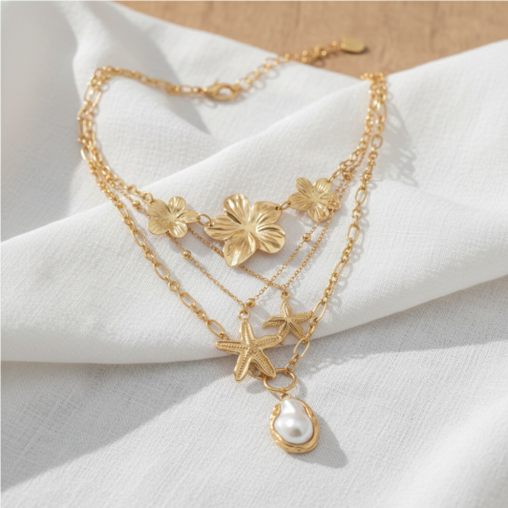 Ocean Blossom - Gold