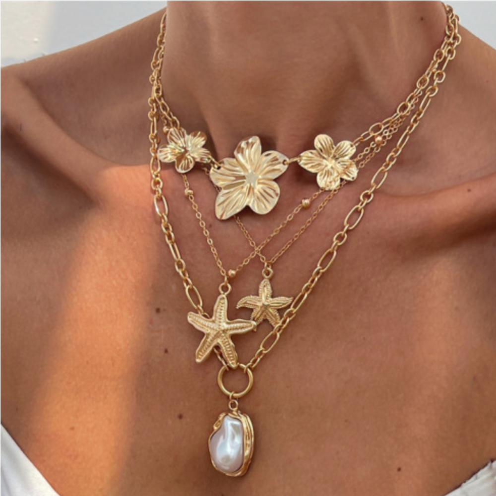 Ocean Blossom - Gold