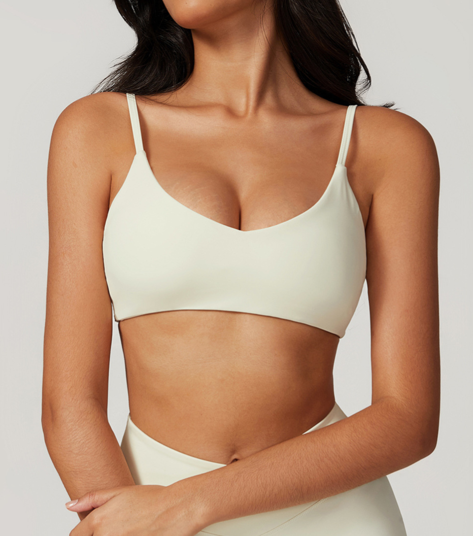 Sports Bra – Eco Friendly - Beige