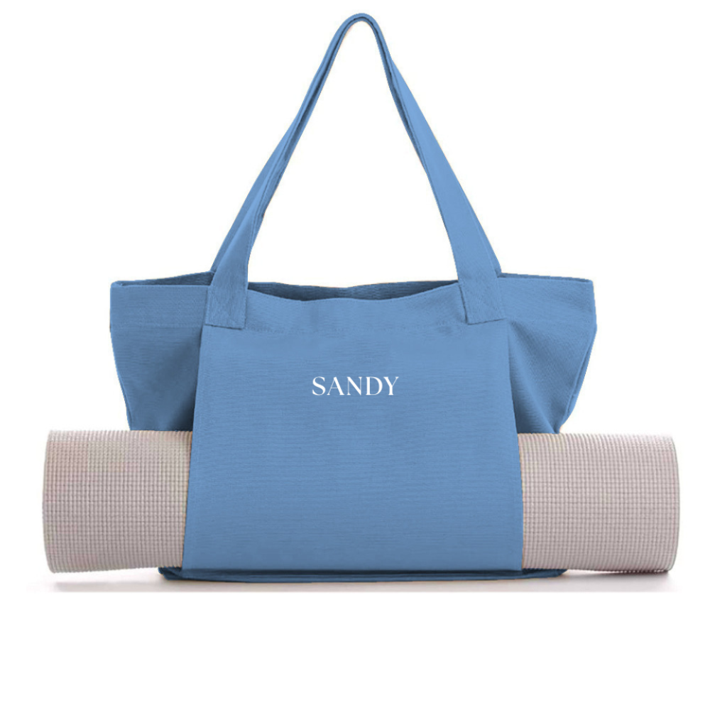 SANDY - Mat bag - Sky blue