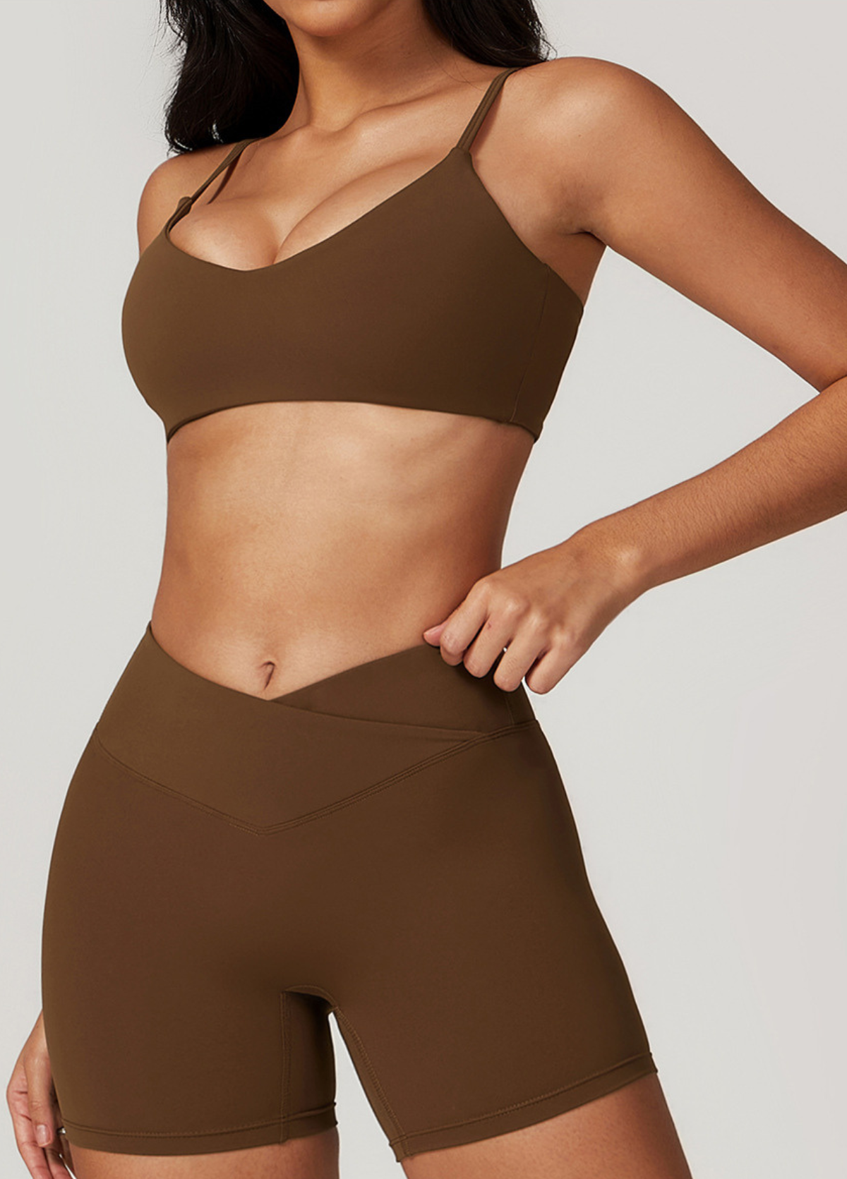 Sports Bra - Eco Friendly - Brown
