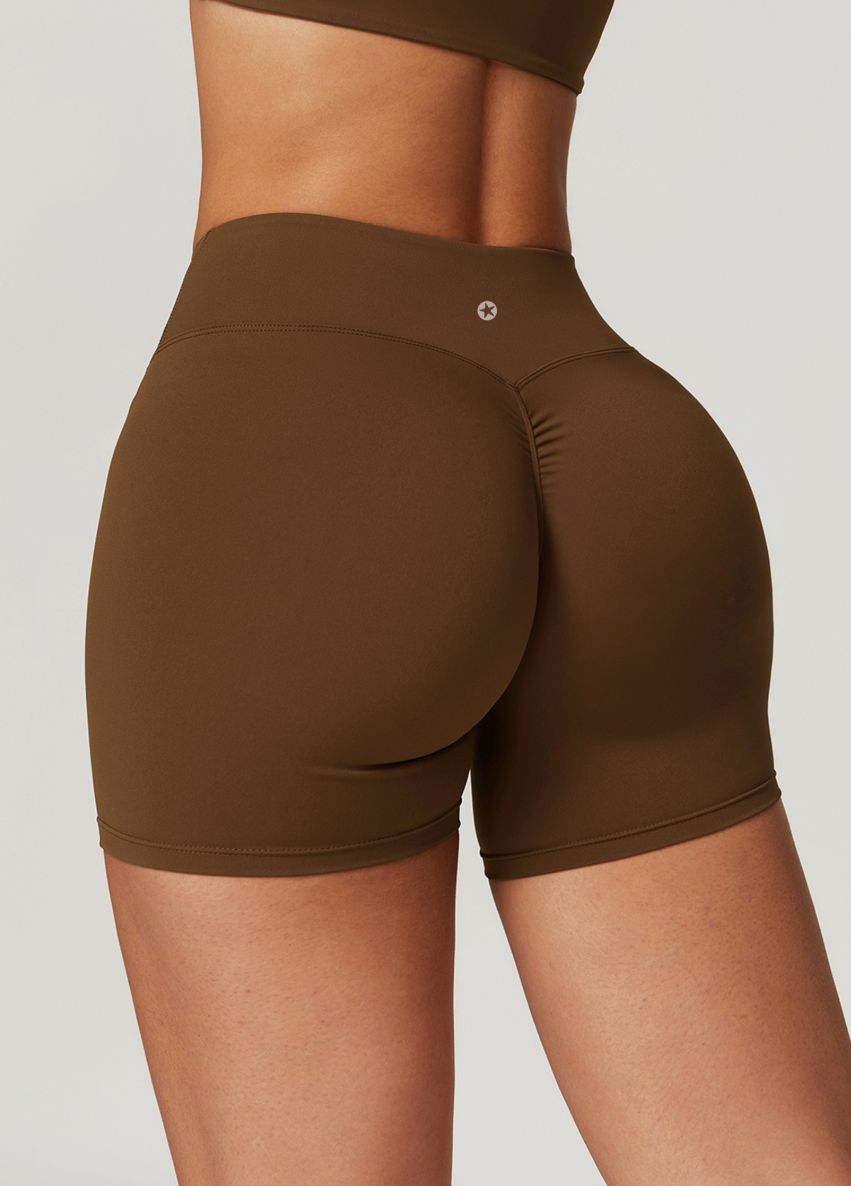 Short Leggings - Eco Friendly - Brown