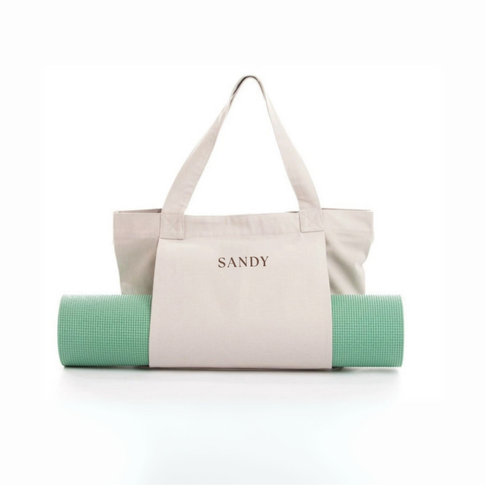 SANDY - Mat bag - Light cream